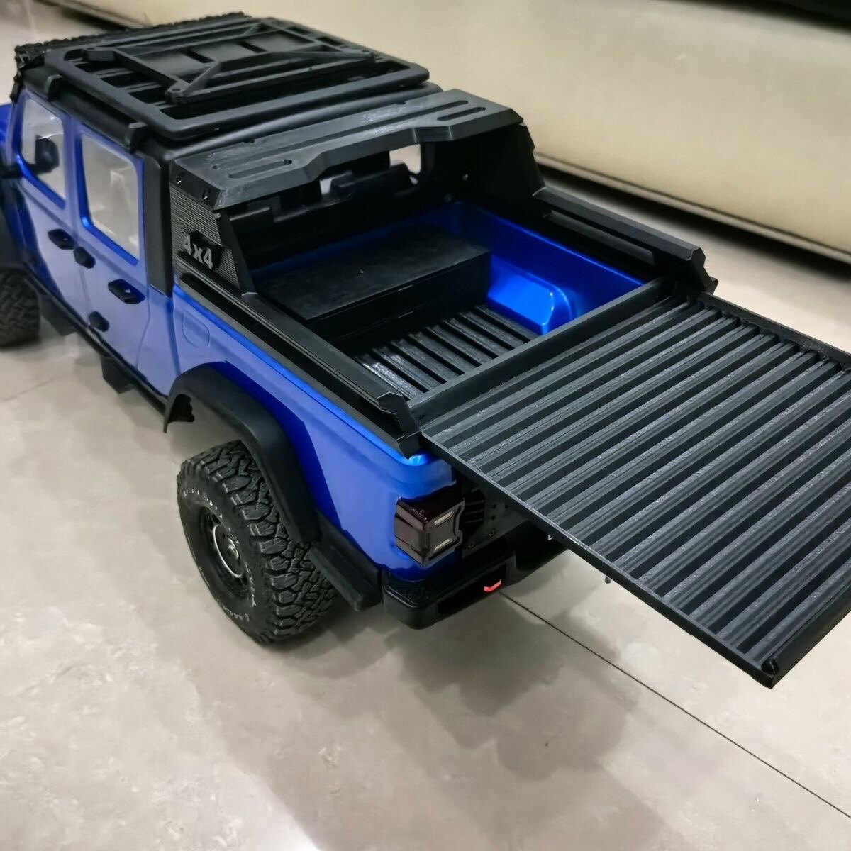 Rc Hobby Crawler - RC Geri Çekilebilir Arka Yatak RLAARLO