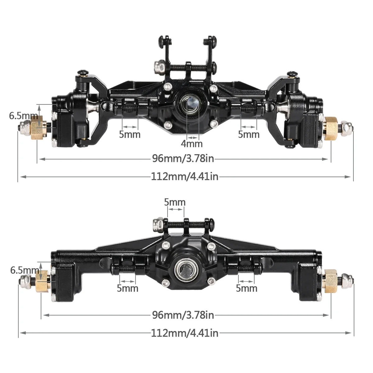 Trxsteering alüminyum ön arka  - Rc Hobby Crawler incelemesi ve fiyatı